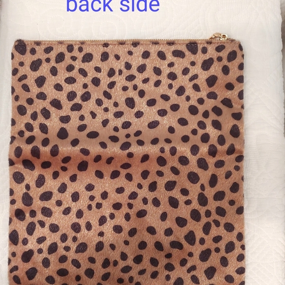 Animal print shoulder crossbody envelope bag - Picture 6 of 8